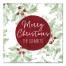 Watercolor Holly 20x20 Personalized Canvas Wall Art