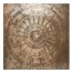 Bronze Distressed Gear 24x24 Canvas Wall Art