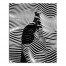 Abstract Zebra Woman 24x30 Canvas Wall Art