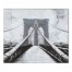 Brooklyn Bridge Sketch 20x24 Canvas Wall Art