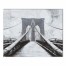 Brooklyn Bridge Sketch 24x30 Canvas Wall Art