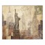 Distressed New York City Statue of Liberty 20x24 Canvas Wall Art