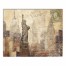 Distressed New York City Statue of Liberty 24x30 Canvas Wall Art