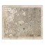Vintage Map of London on Water Stained Canvas 20x24 Canvas Wall Art