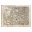 Vintage Map of London on Water Stained Canvas 30x40 Canvas Wall Art