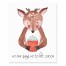 No One Says No to Hot Cocoa 8x10 Tabletop Canvas