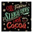Old Fashioned Sleigh Rides 10.5x10.5 Pallet Wood Art