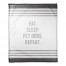 Eat Sleep Pet Dogs Repeat 50x60 Coral Fleece Blanket