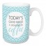 Today's Good Mood is Sponsored by Coffee 15 oz Mug