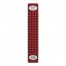 Merry Christmas Red Black Buffalo Check 16x72 Cotton Twill Runner
