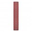Red Knitted Snowflake Pattern Runner