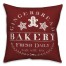 Gingerbread Bakery 18x18 Spun Poly Pillow