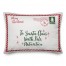 Letter to Santa 14x20 Spun Poly Pillow