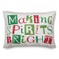 Making Spirits Bright 14x20 Spun Poly Pillow