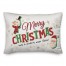 Merry Christmas 14x20 Spun Poly Pillow