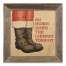 So Hurry Down the Chimney Tonight 12x12 Framed Pallet Wood Art