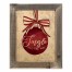 Jingle All the Way 14x11 Framed Pallet Wood Art