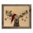 Christmas Moose Decorations 20x16 Framed Pallet Wood Art