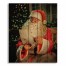 Santa Reading 18x22 Pallet Wood Art