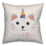 I'm a Kittycorn 18x18 Spun Poly Pillow