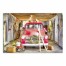 Vintage Christmas Truck 12x18 Canvas Wall Art