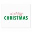 Merry Christmas 8x10 Canvas Wall Art