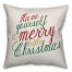 Have Yourself A Merry Little Christmas 18x18 Spun Poly Pillow