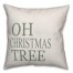 Oh Christmas Tree 18x18 Spun Poly Pillow
