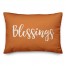 Blessings in Orange 14x20 Spun Poly Pillow
