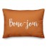 Bone-jour in Orange 14x20 Spun Poly Pillow