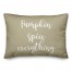 Pumpkin Spice And Everything Nice in Beige 14x20 Spun Poly Pillow