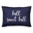 Fall Sweet Fall in Navy 14x20 Spun Poly Pillow