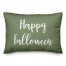 Happy Falloween in Green 14x20 Spun Poly Pillow