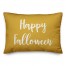 Happy Falloween in Mustard 14x20 Spun Poly Pillow