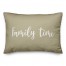 Family Time in Beige 14x20 Spun Poly Pillow