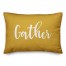Gather in Mustard 14x20 Spun Poly Pillow