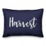 Harvest in Navy 14x20 Spun Poly Pillow