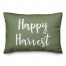 Happy Harvest in Green 14x20 Spun Poly Pillow