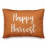Happy Harvest in Orange 14x20 Spun Poly Pillow