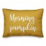 Morning, Pumpkin in Mustard 14x20 Spun Poly Pillow