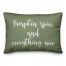 Pumpkin Spice And Everything Nice in Green 14x20 Spun Poly Pillow