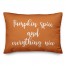 Pumpkin Spice And Everything Nice in Orange 14x20 Spun Poly Pillow