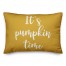 It's Pumpkin Time in Mustard 14x20 Spun Poly Pillow