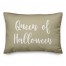 Queen Of Halloween in Beige 14x20 Spun Poly Pillow
