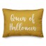 Queen Of Halloween in Mustard 14x20 Spun Poly Pillow