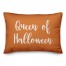 Queen Of Halloween in Orange 14x20 Spun Poly Pillow