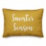 Sweater Season in Mustard 14x20 Spun Poly Pillow