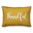 Thankful in Mustard 14x20 Spun Poly Pillow
