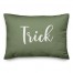 Trick in Green 14x20 Spun Poly Pillow
