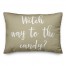 Witch Way To The Candy in Beige 14x20 Spun Poly Pillow